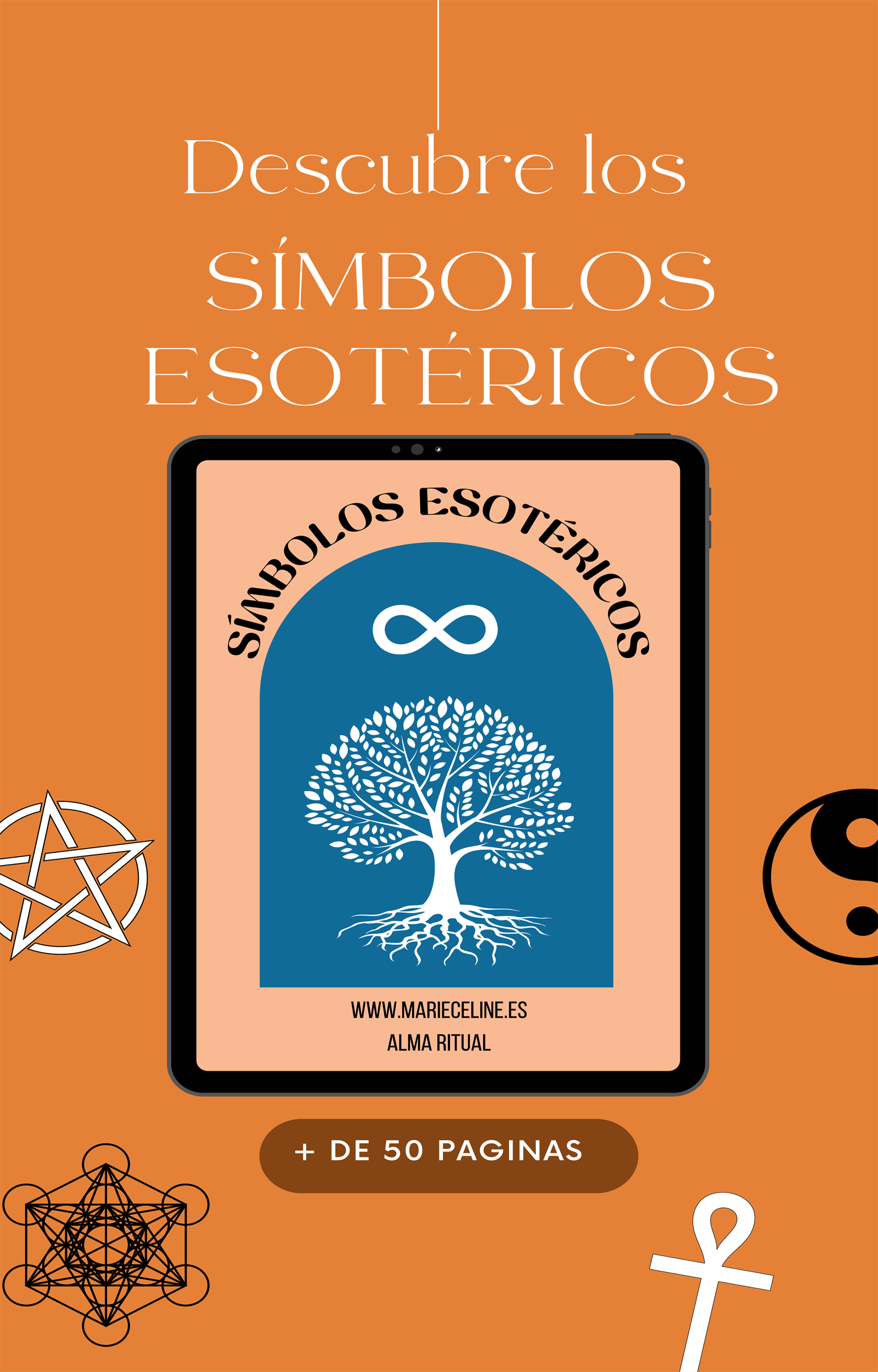 simbolos esotericos mockup